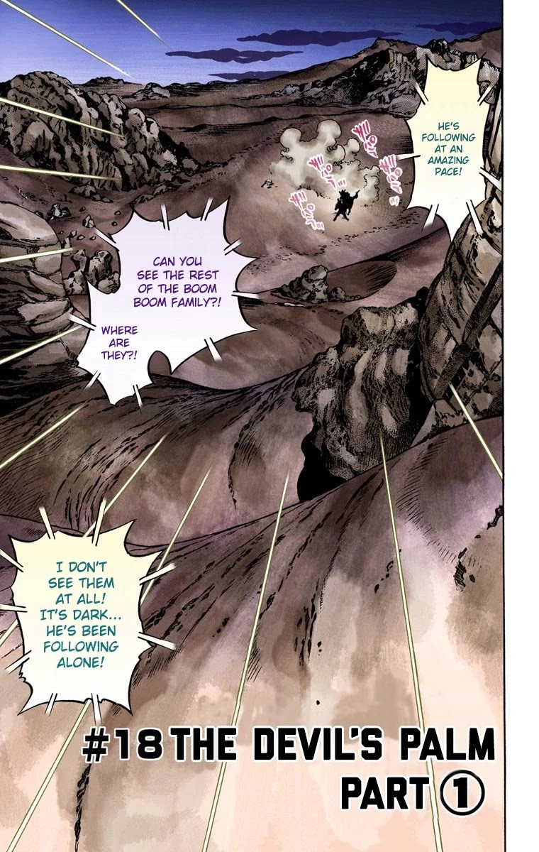 JoJo's Bizarre Adventure Part 7 - Steel Ball Run (Official Colored) chapter 18 page 3