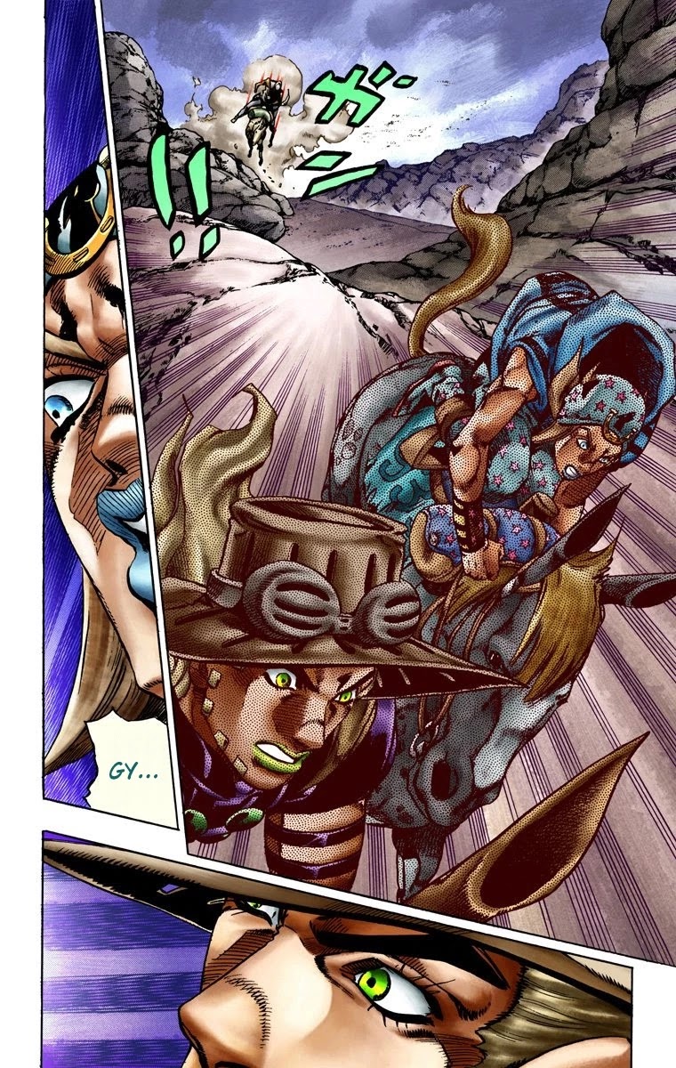 JoJo's Bizarre Adventure Part 7 - Steel Ball Run (Official Colored) chapter 18 page 5