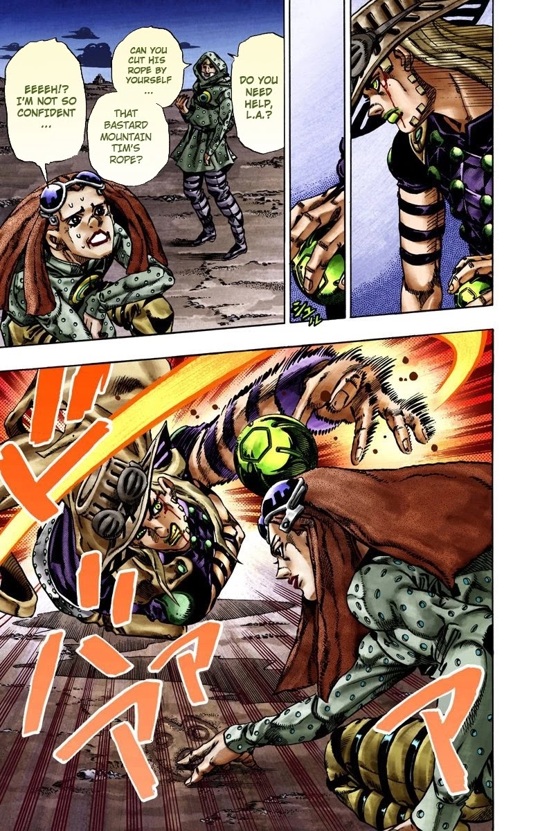 JoJo's Bizarre Adventure Part 7 - Steel Ball Run (Official Colored) chapter 19 page 10