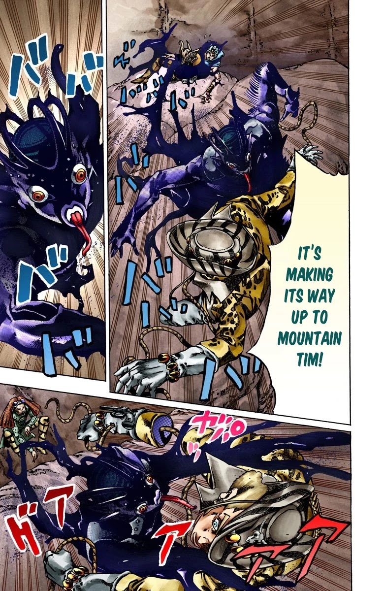 JoJo's Bizarre Adventure Part 7 - Steel Ball Run (Official Colored) chapter 19 page 13