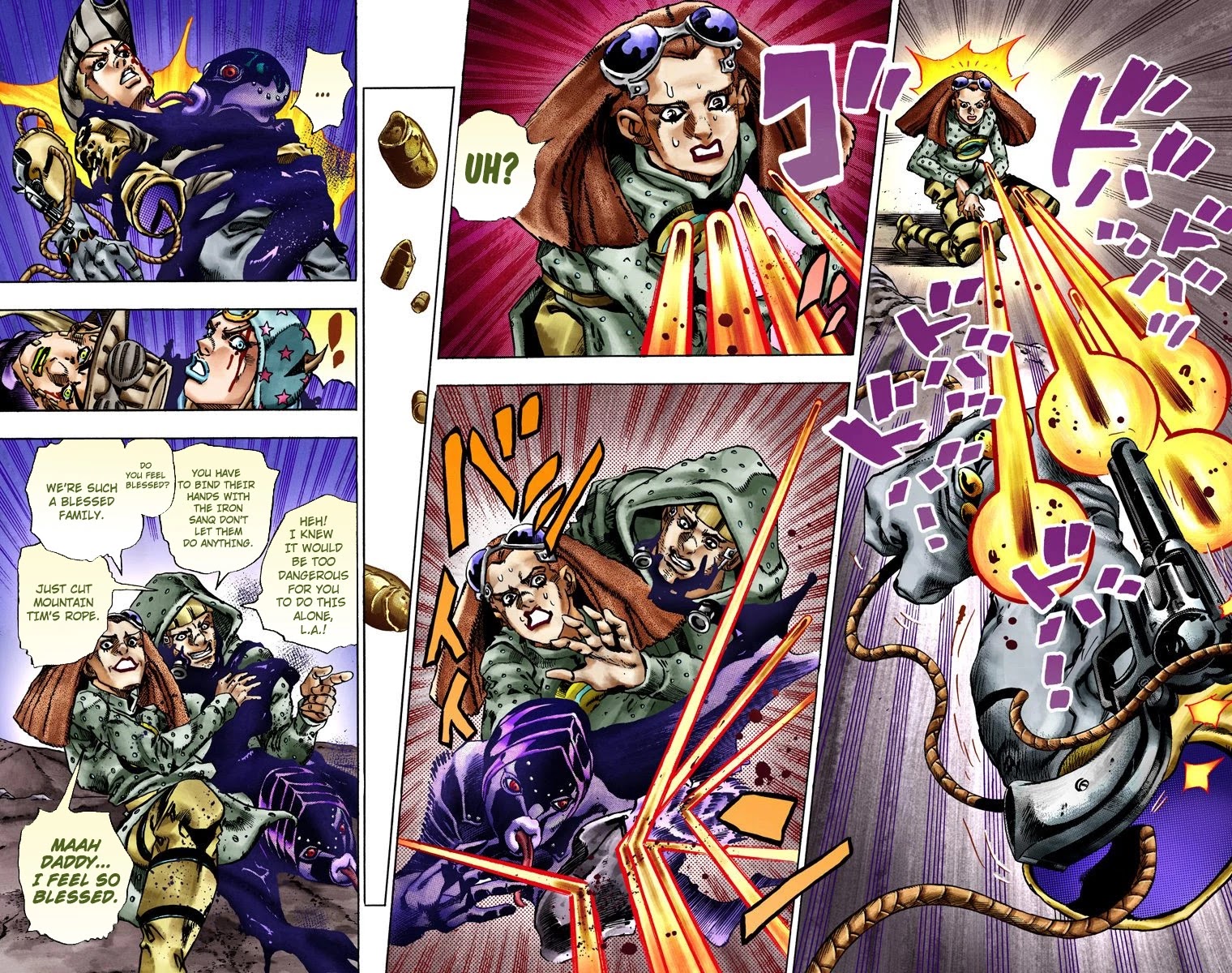JoJo's Bizarre Adventure Part 7 - Steel Ball Run (Official Colored) chapter 19 page 14