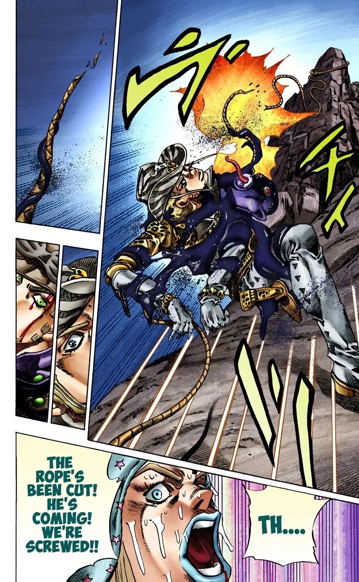 JoJo's Bizarre Adventure Part 7 - Steel Ball Run (Official Colored) chapter 19 page 15