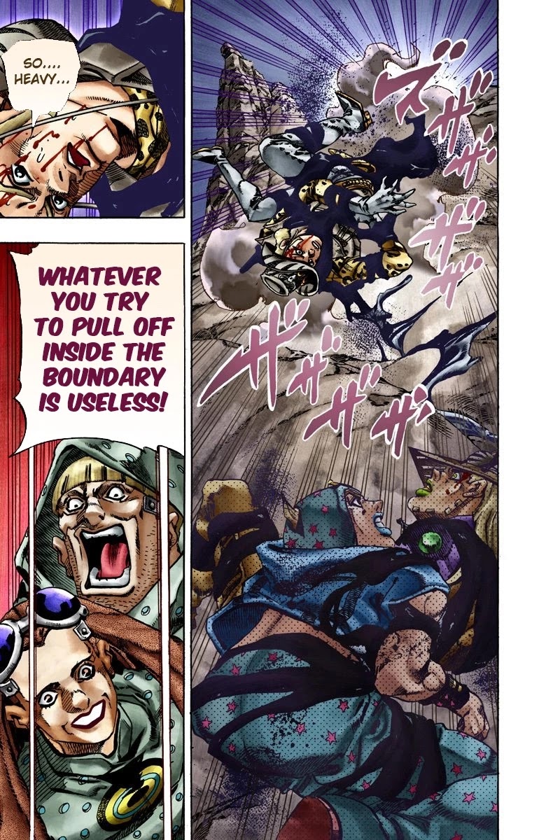 JoJo's Bizarre Adventure Part 7 - Steel Ball Run (Official Colored) chapter 19 page 16