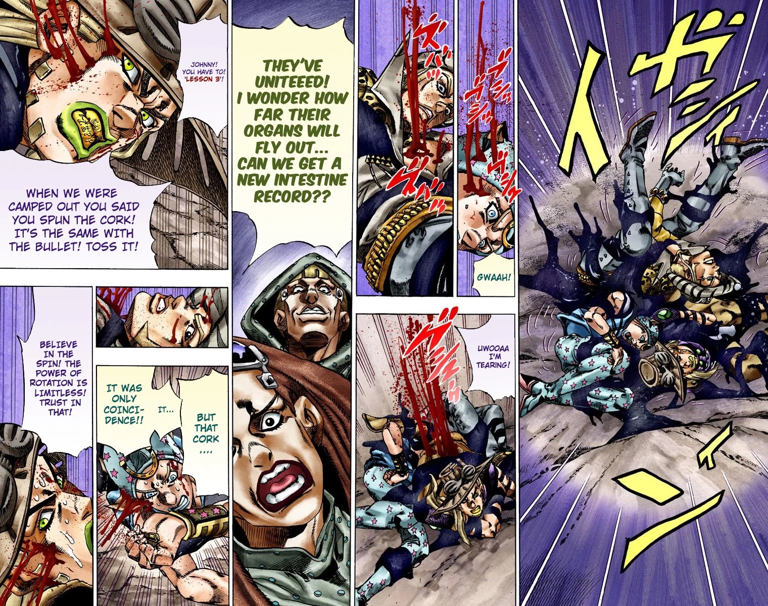 JoJo's Bizarre Adventure Part 7 - Steel Ball Run (Official Colored) chapter 19 page 19