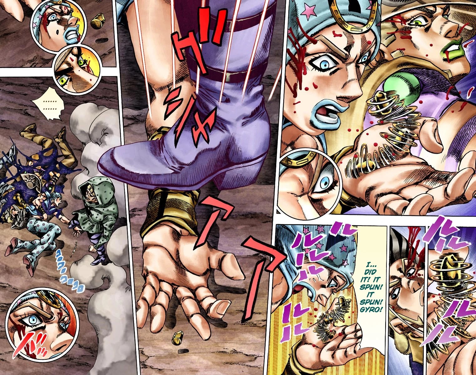 JoJo's Bizarre Adventure Part 7 - Steel Ball Run (Official Colored) chapter 19 page 22