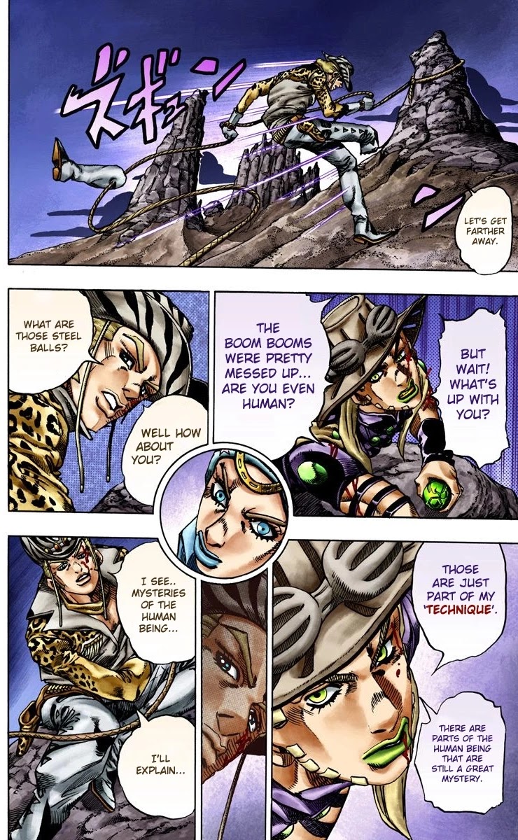 JoJo's Bizarre Adventure Part 7 - Steel Ball Run (Official Colored) chapter 19 page 3