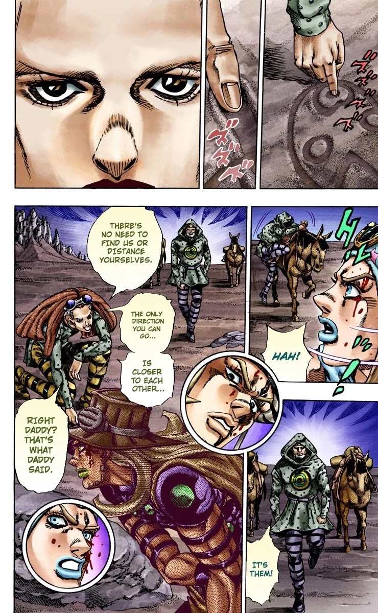 JoJo's Bizarre Adventure Part 7 - Steel Ball Run (Official Colored) chapter 19 page 9