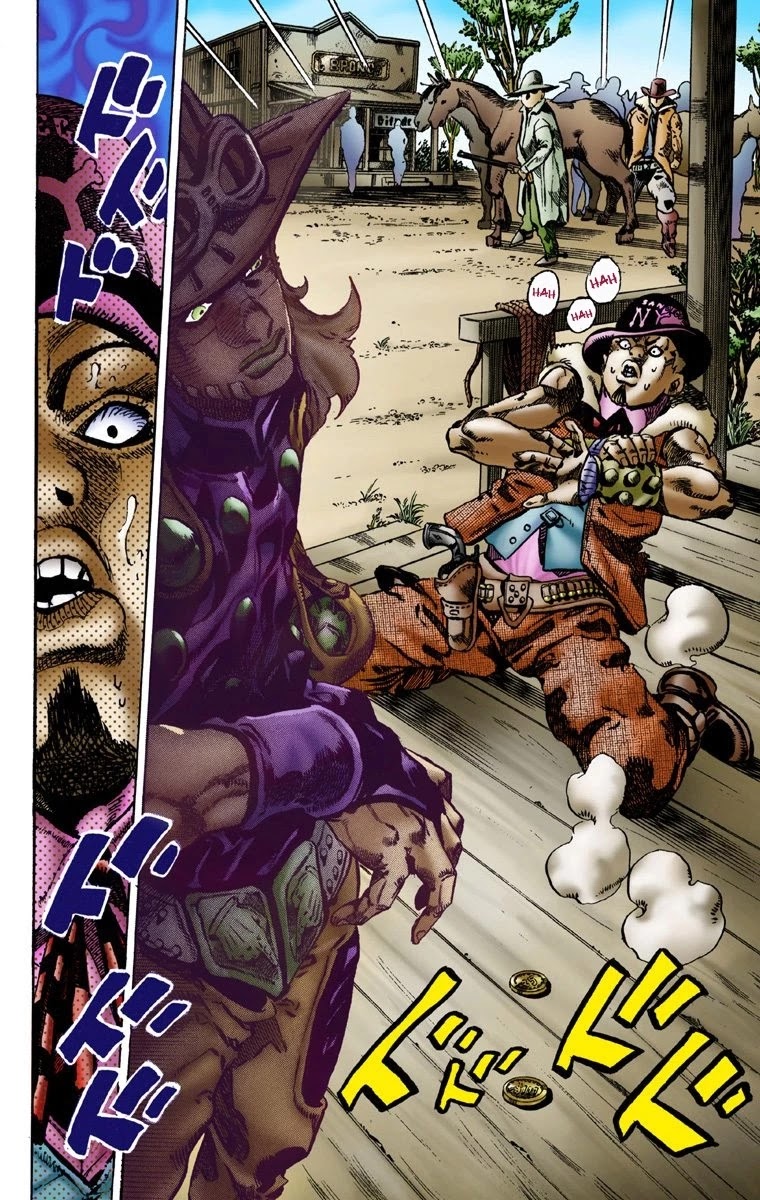 JoJo's Bizarre Adventure Part 7 - Steel Ball Run (Official Colored) chapter 2 page 10