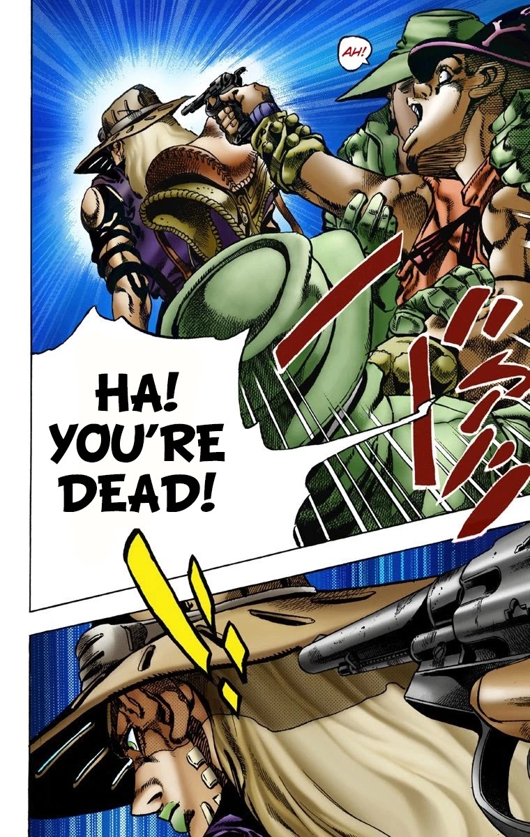 JoJo's Bizarre Adventure Part 7 - Steel Ball Run (Official Colored) chapter 2 page 13