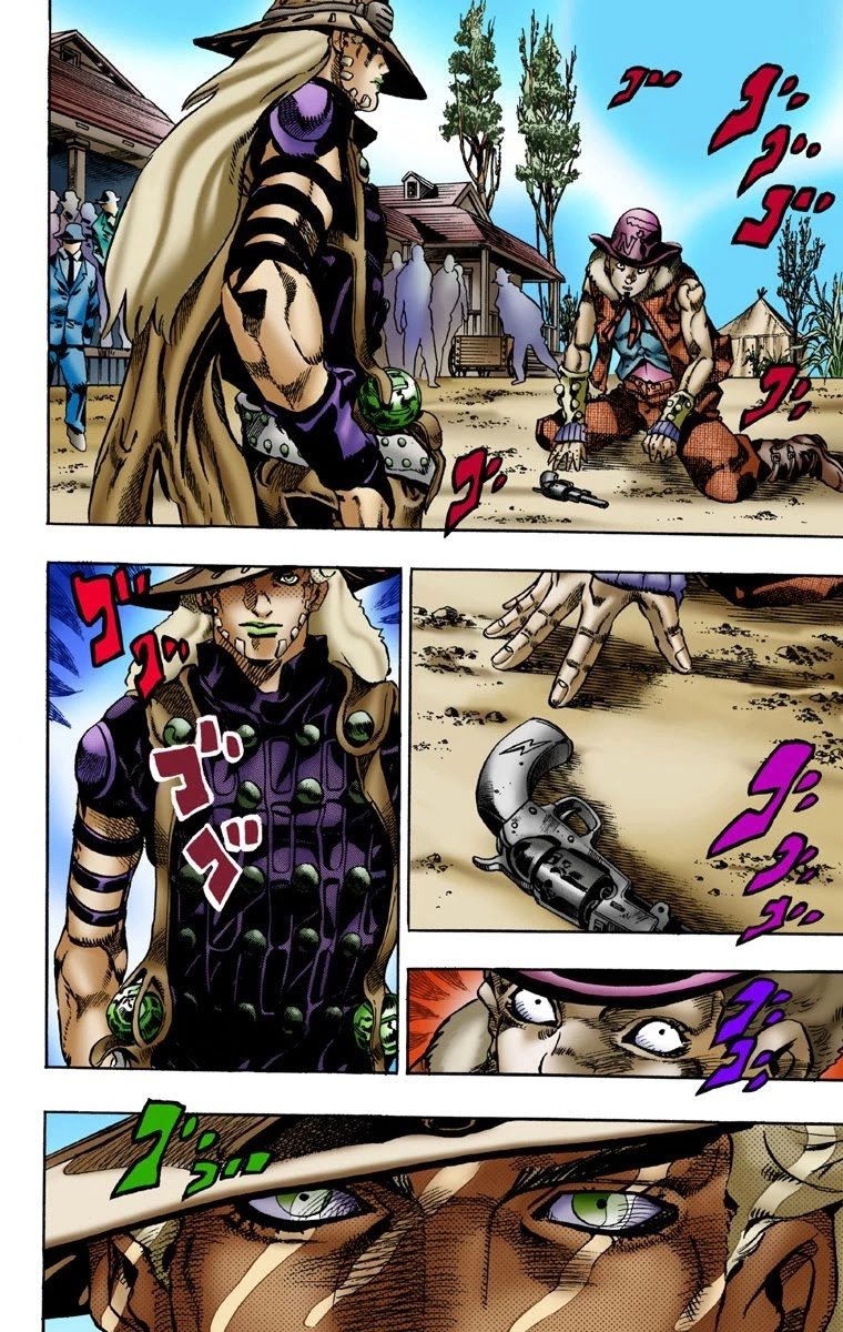 JoJo's Bizarre Adventure Part 7 - Steel Ball Run (Official Colored) chapter 2 page 18