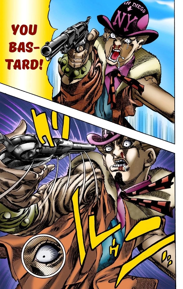 JoJo's Bizarre Adventure Part 7 - Steel Ball Run (Official Colored) chapter 2 page 24