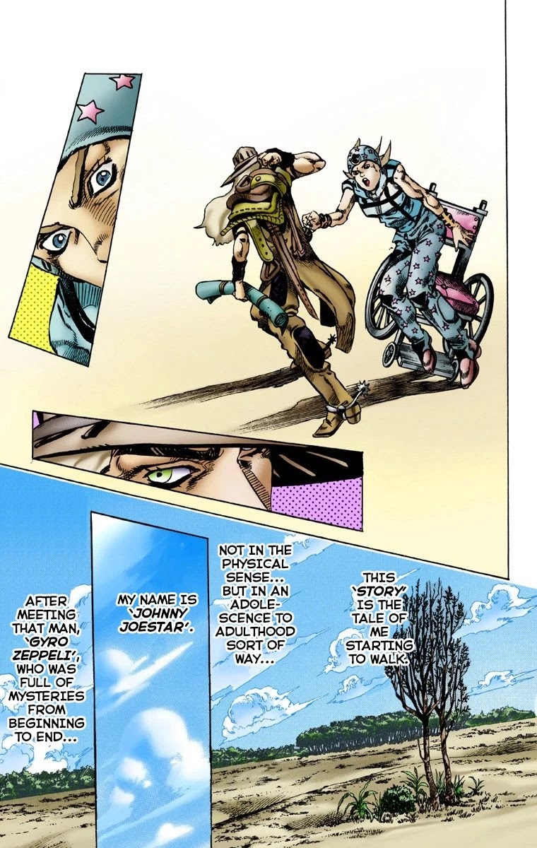 JoJo's Bizarre Adventure Part 7 - Steel Ball Run (Official Colored) chapter 2 page 28