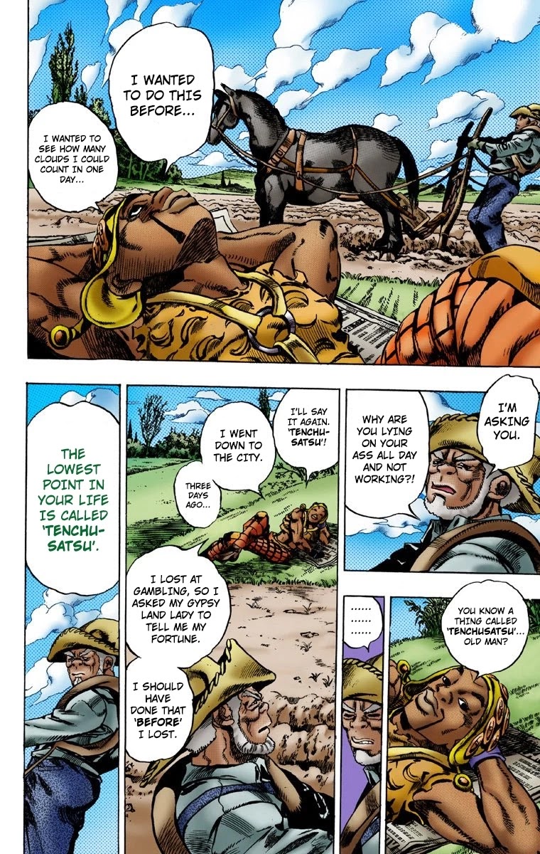 JoJo's Bizarre Adventure Part 7 - Steel Ball Run (Official Colored) chapter 2 page 4