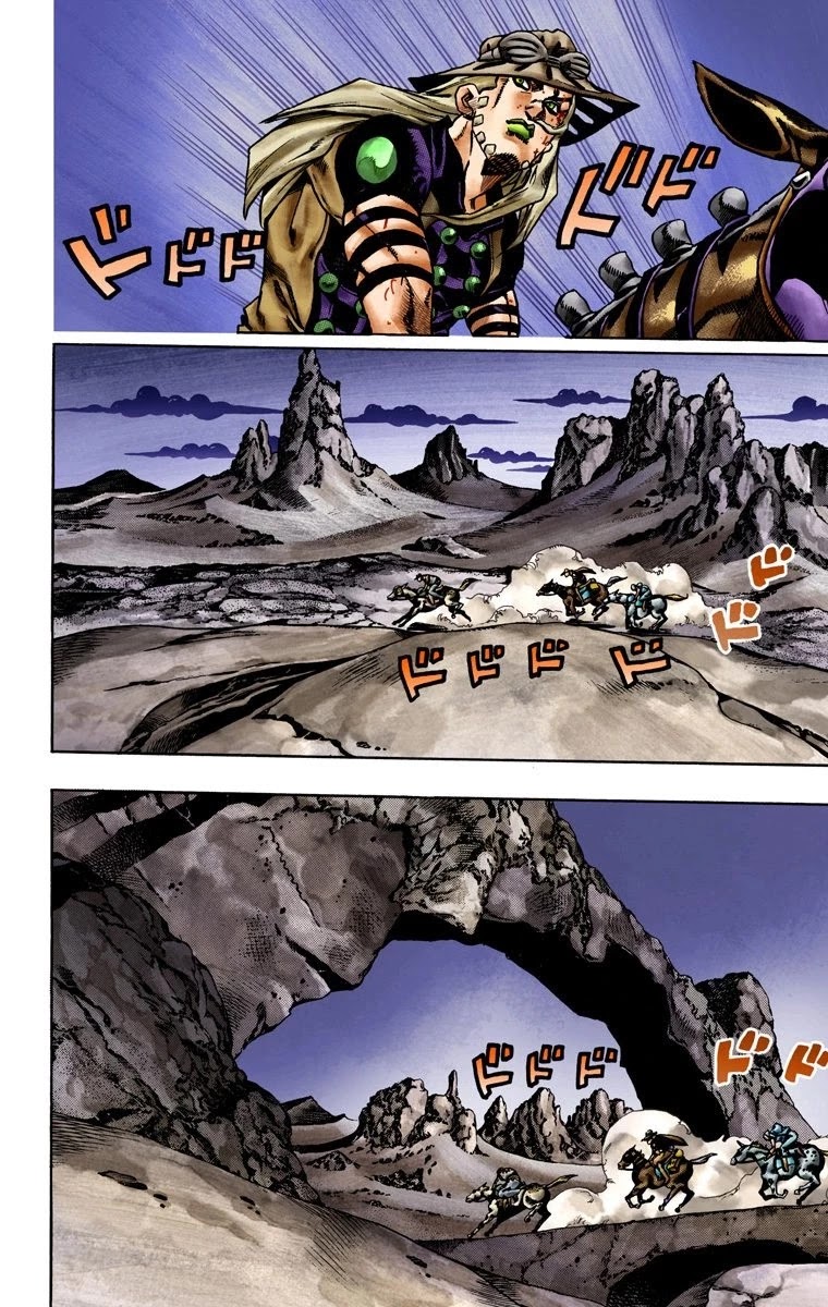 JoJo's Bizarre Adventure Part 7 - Steel Ball Run (Official Colored) chapter 20 page 12