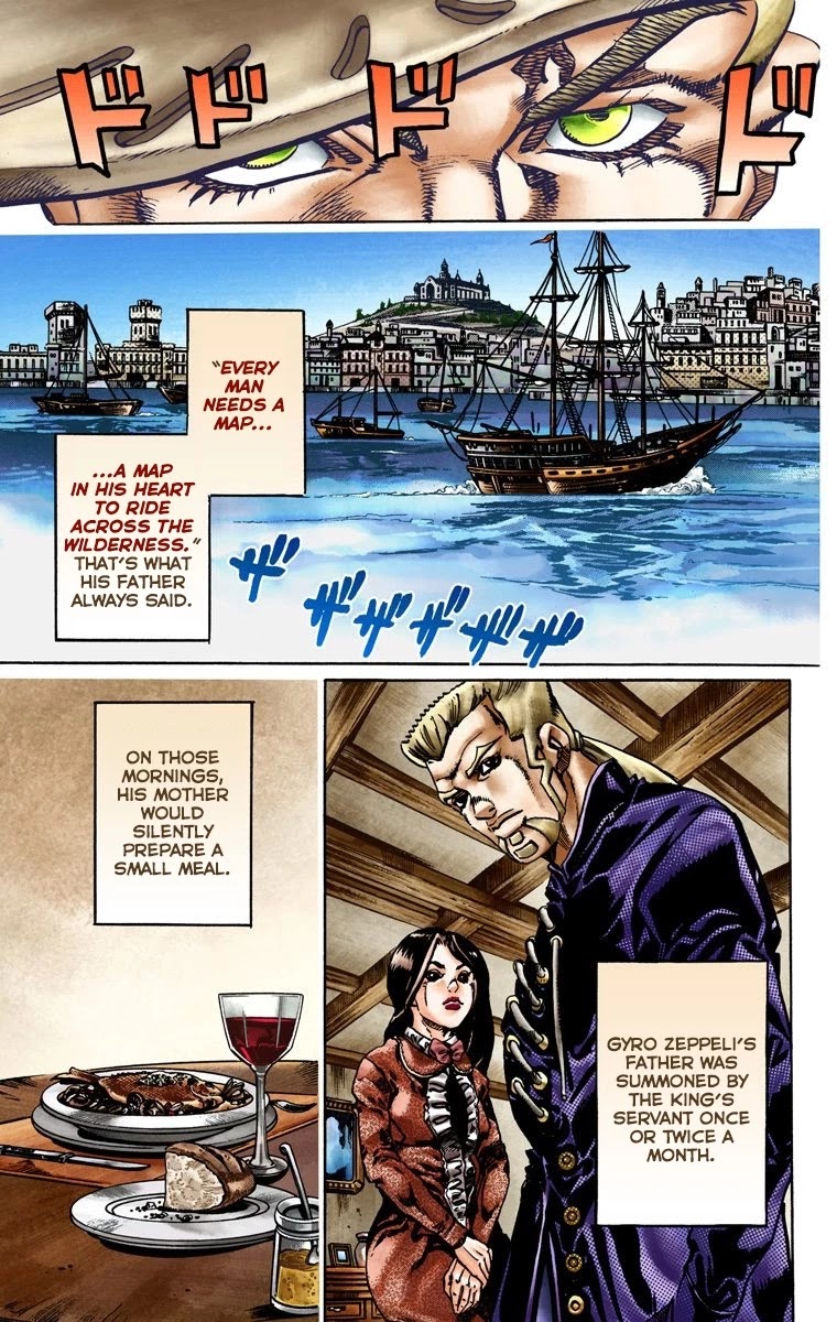 JoJo's Bizarre Adventure Part 7 - Steel Ball Run (Official Colored) chapter 20 page 15