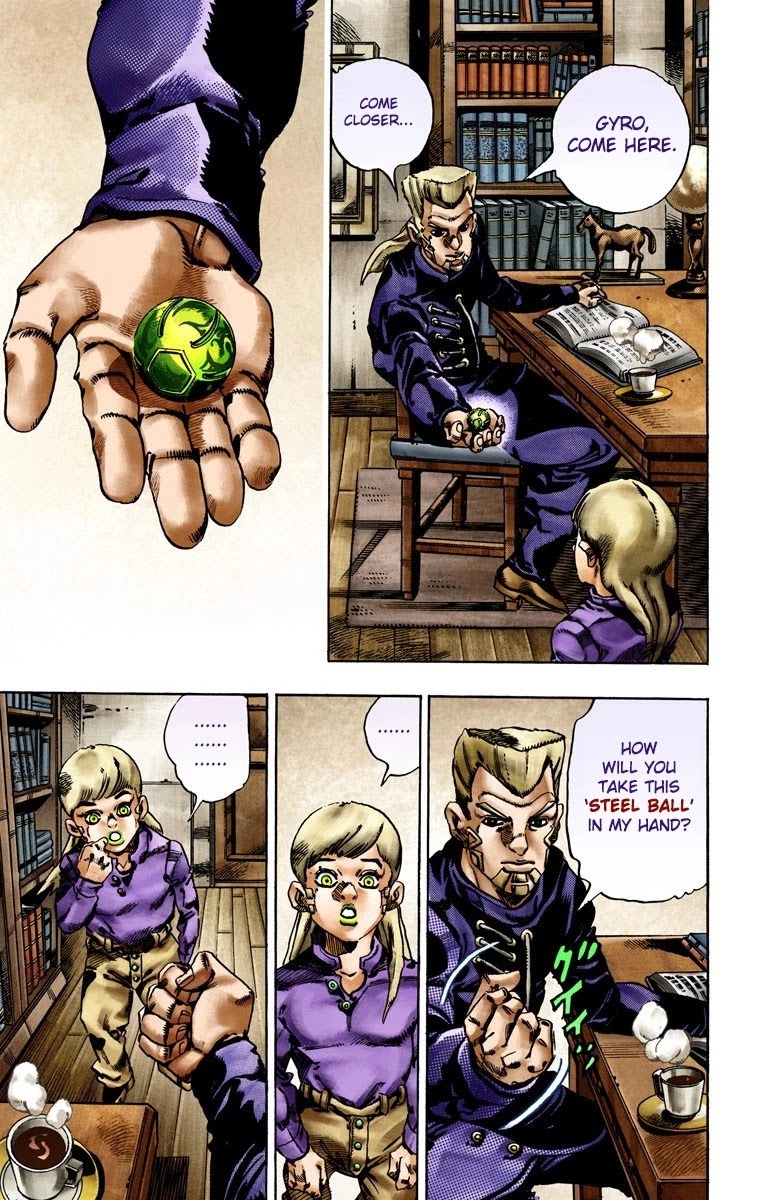JoJo's Bizarre Adventure Part 7 - Steel Ball Run (Official Colored) chapter 20 page 17