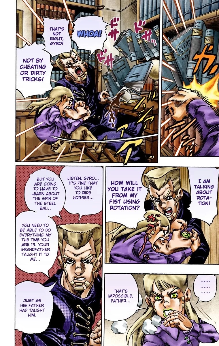 JoJo's Bizarre Adventure Part 7 - Steel Ball Run (Official Colored) chapter 20 page 18