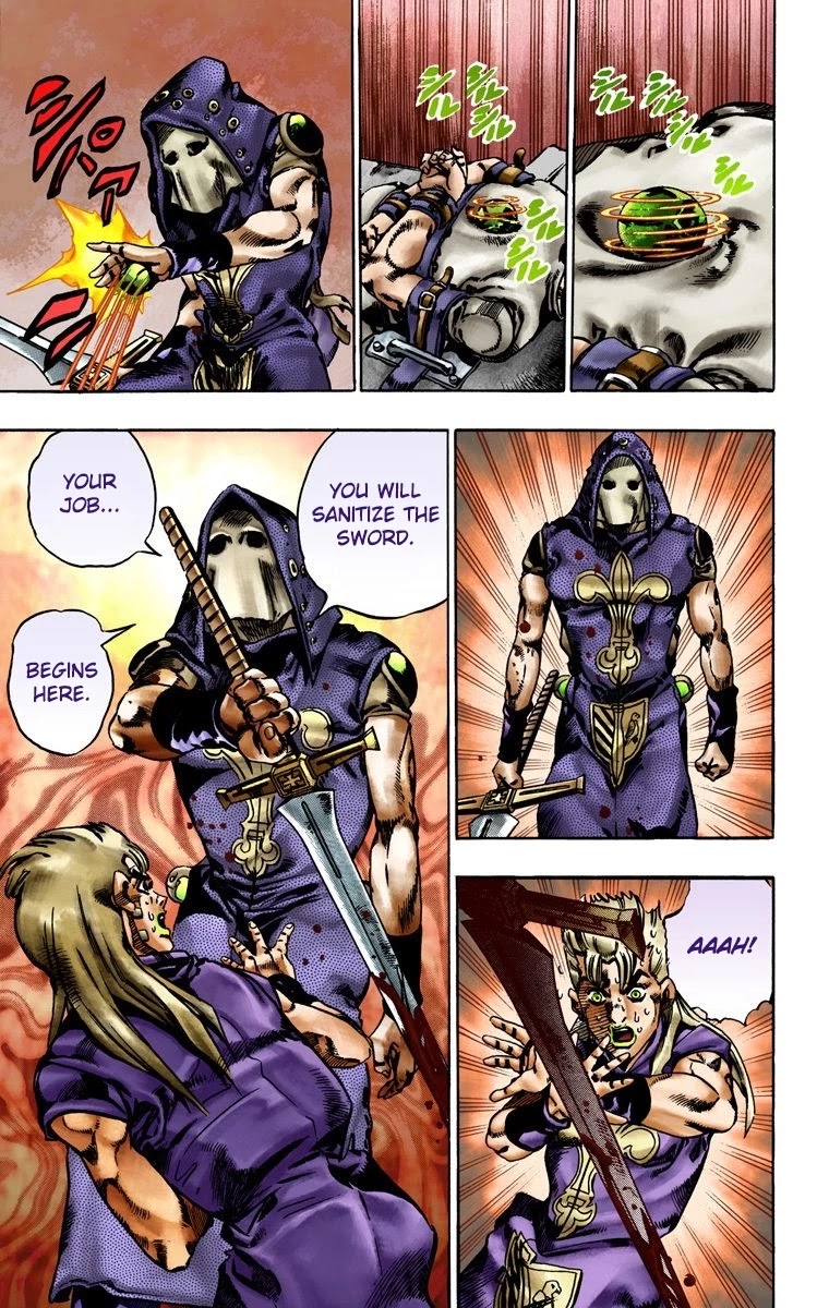 JoJo's Bizarre Adventure Part 7 - Steel Ball Run (Official Colored) chapter 20 page 27