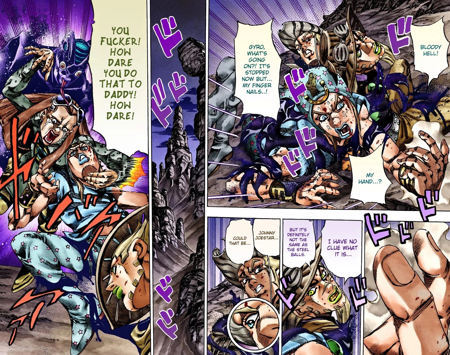 JoJo's Bizarre Adventure Part 7 - Steel Ball Run (Official Colored) chapter 20 page 3