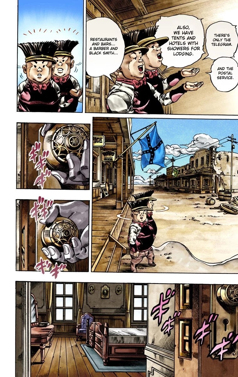 JoJo's Bizarre Adventure Part 7 - Steel Ball Run (Official Colored) chapter 21 page 21
