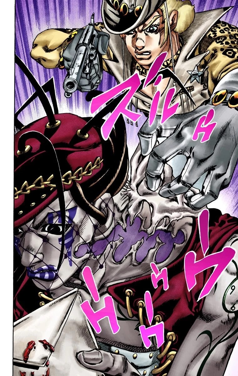 JoJo's Bizarre Adventure Part 7 - Steel Ball Run (Official Colored) chapter 21 page 25