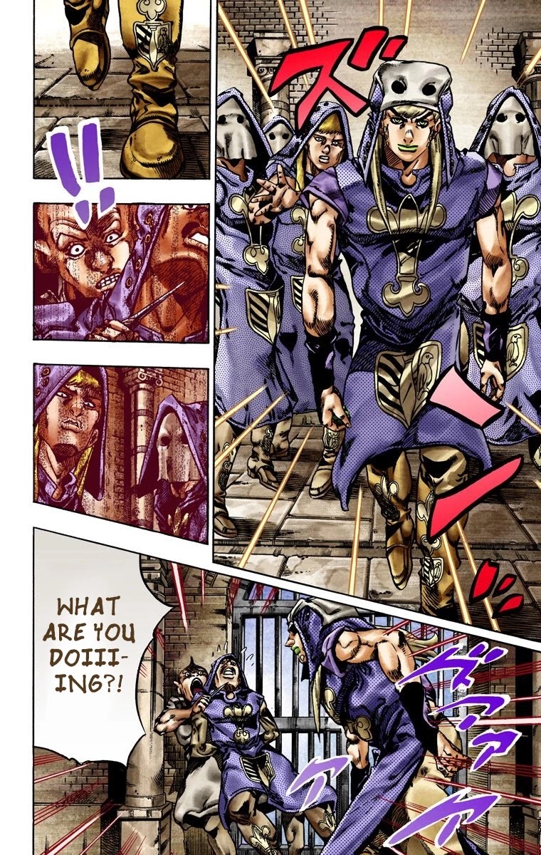 JoJo's Bizarre Adventure Part 7 - Steel Ball Run (Official Colored) chapter 21 page 5