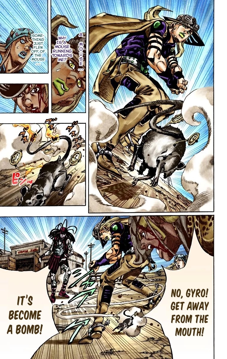 JoJo's Bizarre Adventure Part 7 - Steel Ball Run (Official Colored) chapter 22 page 19