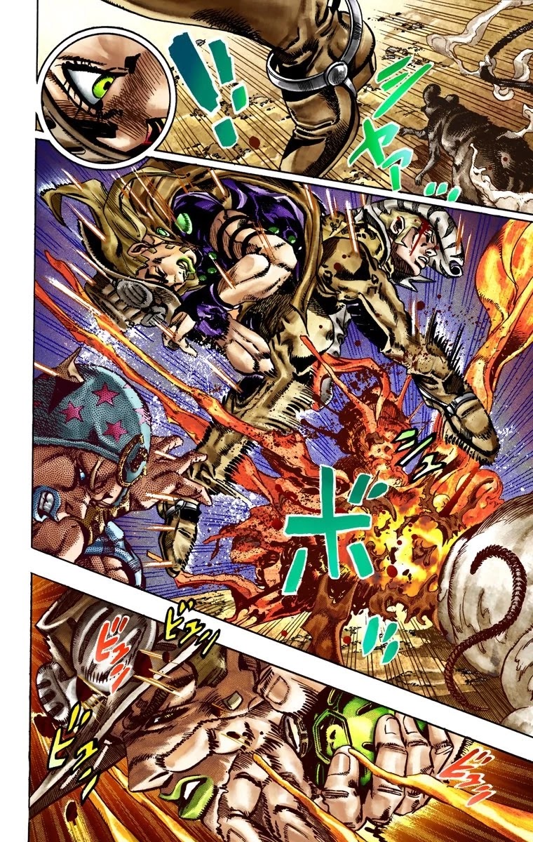 JoJo's Bizarre Adventure Part 7 - Steel Ball Run (Official Colored) chapter 22 page 20