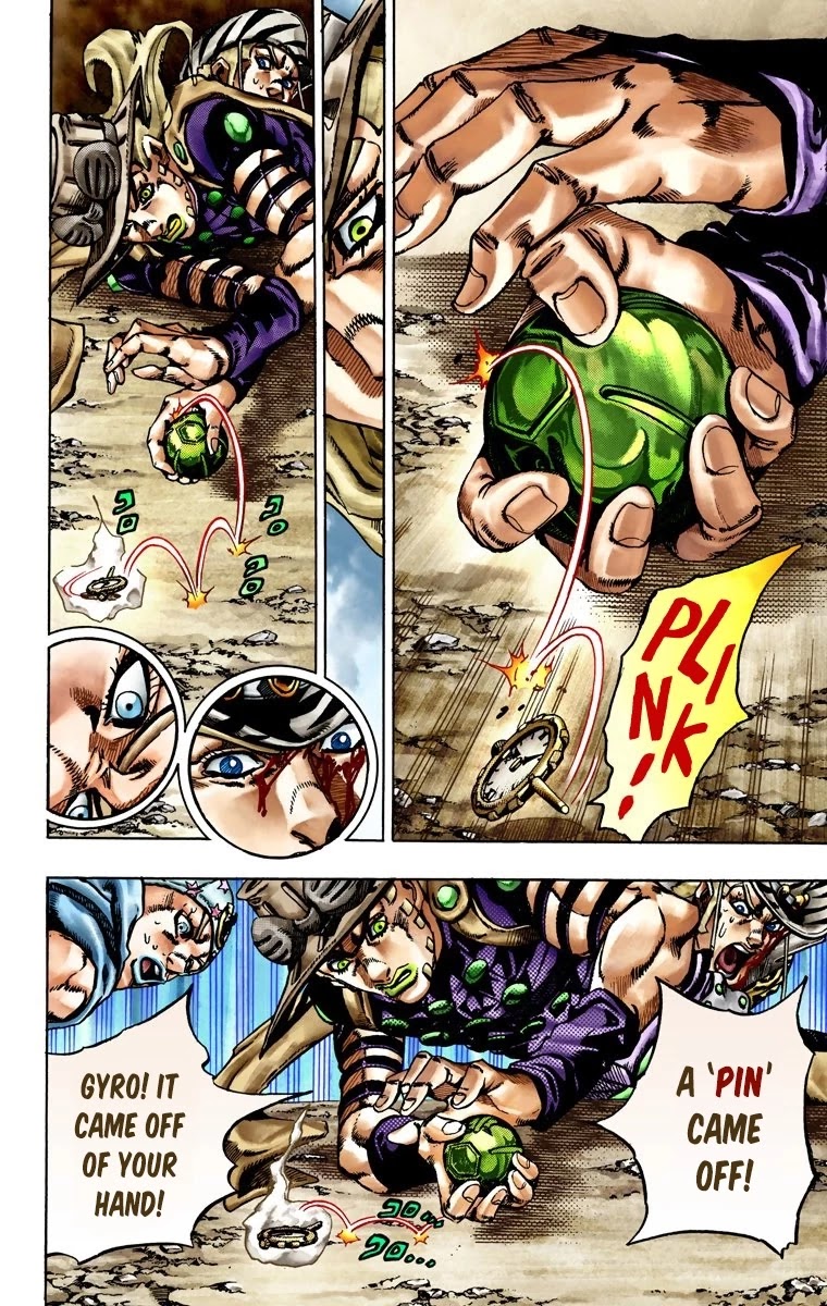 JoJo's Bizarre Adventure Part 7 - Steel Ball Run (Official Colored) chapter 22 page 22