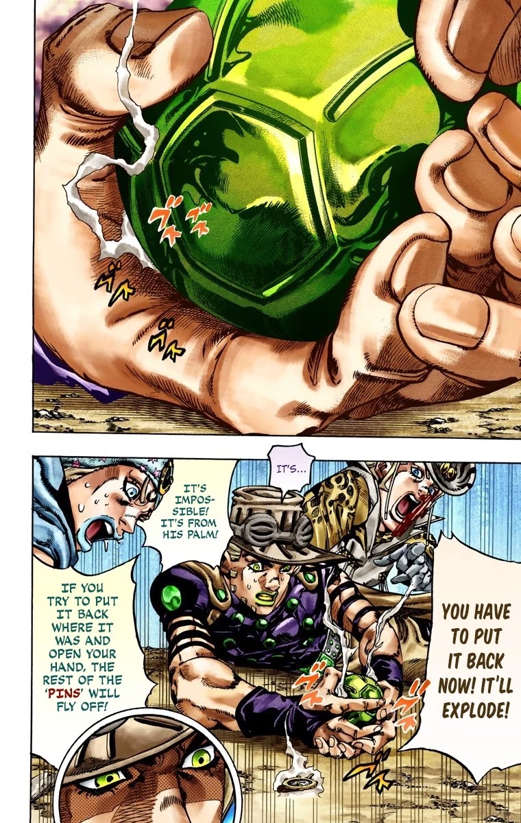 JoJo's Bizarre Adventure Part 7 - Steel Ball Run (Official Colored) chapter 22 page 24