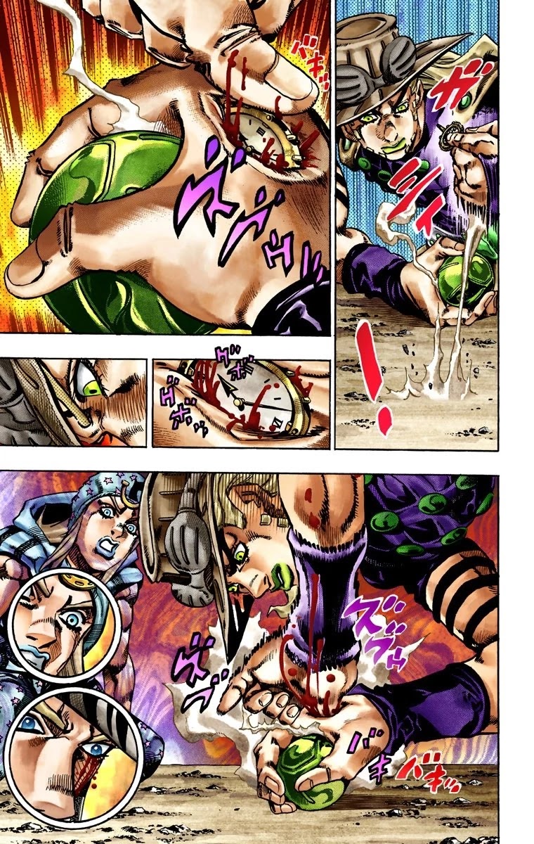 JoJo's Bizarre Adventure Part 7 - Steel Ball Run (Official Colored) chapter 22 page 25