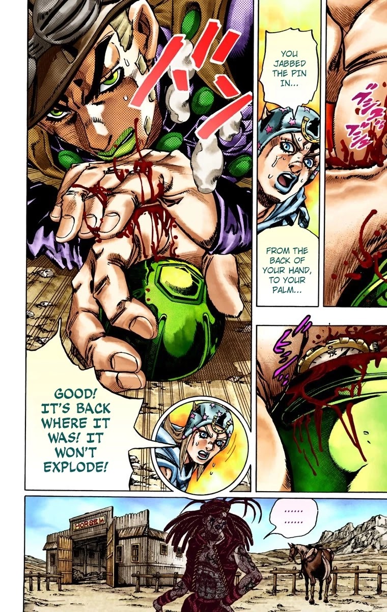 JoJo's Bizarre Adventure Part 7 - Steel Ball Run (Official Colored) chapter 22 page 26