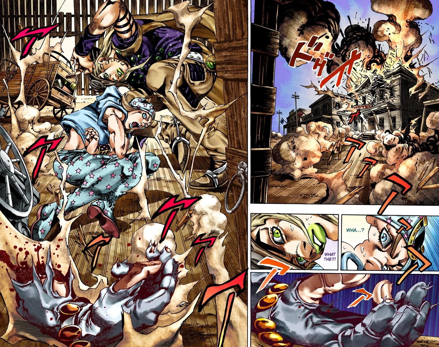 JoJo's Bizarre Adventure Part 7 - Steel Ball Run (Official Colored) chapter 22 page 3