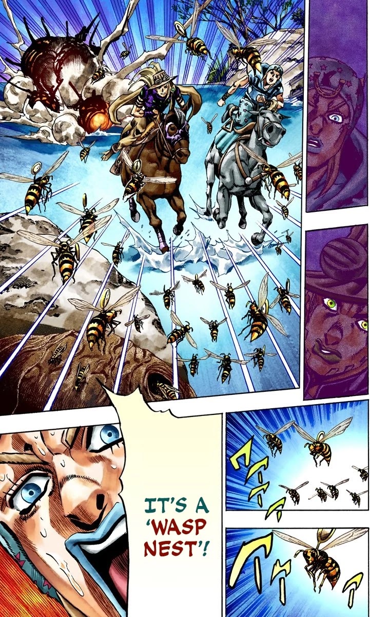 JoJo's Bizarre Adventure Part 7 - Steel Ball Run (Official Colored) chapter 23 page 14