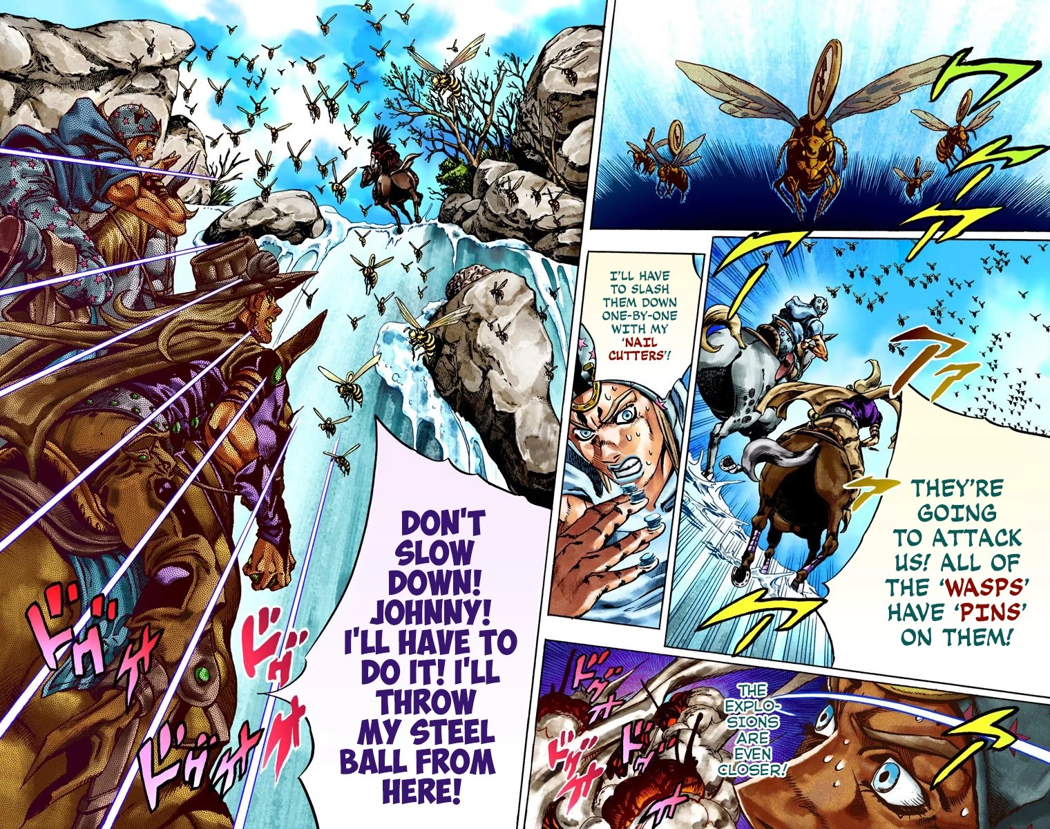 JoJo's Bizarre Adventure Part 7 - Steel Ball Run (Official Colored) chapter 23 page 15