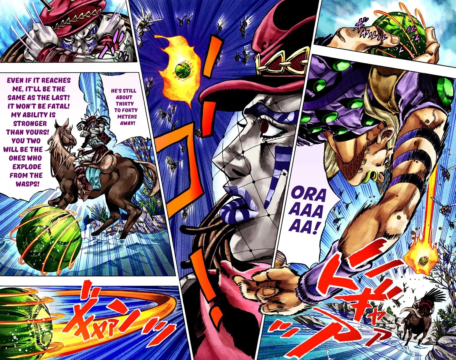 JoJo's Bizarre Adventure Part 7 - Steel Ball Run (Official Colored) chapter 23 page 16
