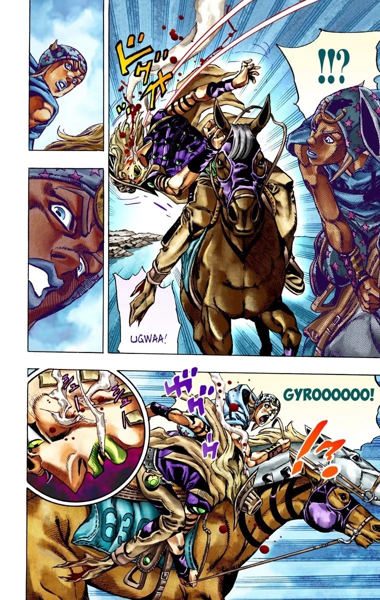 JoJo's Bizarre Adventure Part 7 - Steel Ball Run (Official Colored) chapter 23 page 19