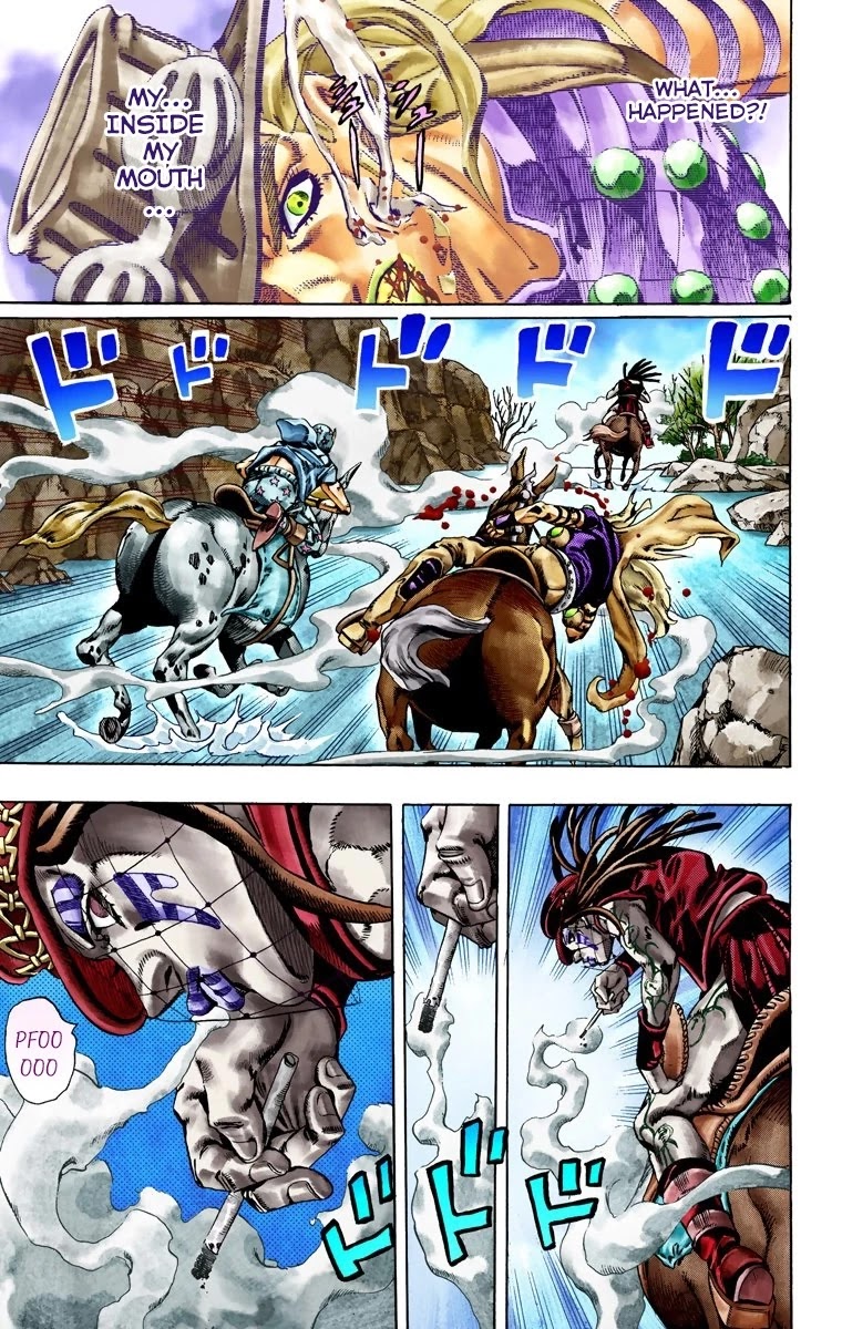 JoJo's Bizarre Adventure Part 7 - Steel Ball Run (Official Colored) chapter 23 page 20