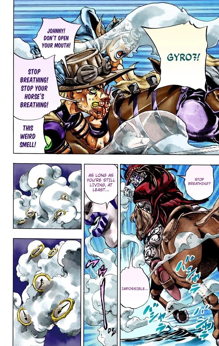 JoJo's Bizarre Adventure Part 7 - Steel Ball Run (Official Colored) chapter 23 page 21
