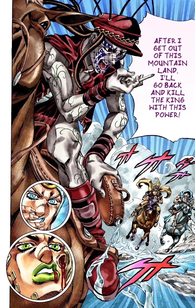 JoJo's Bizarre Adventure Part 7 - Steel Ball Run (Official Colored) chapter 23 page 23