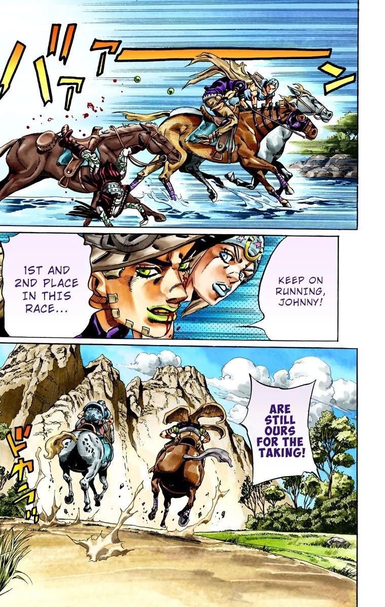 JoJo's Bizarre Adventure Part 7 - Steel Ball Run (Official Colored) chapter 23 page 31