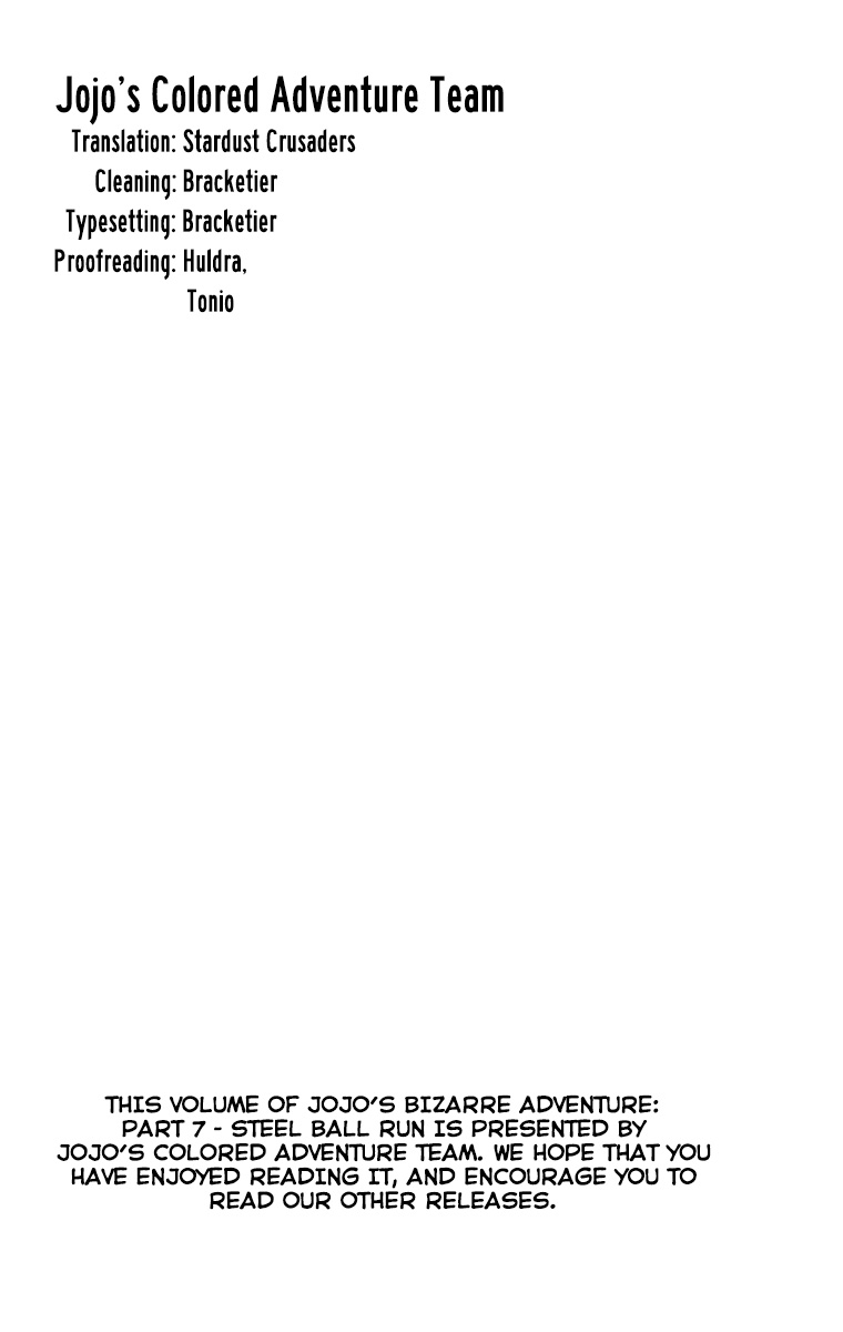 JoJo's Bizarre Adventure Part 7 - Steel Ball Run (Official Colored) chapter 23 page 33