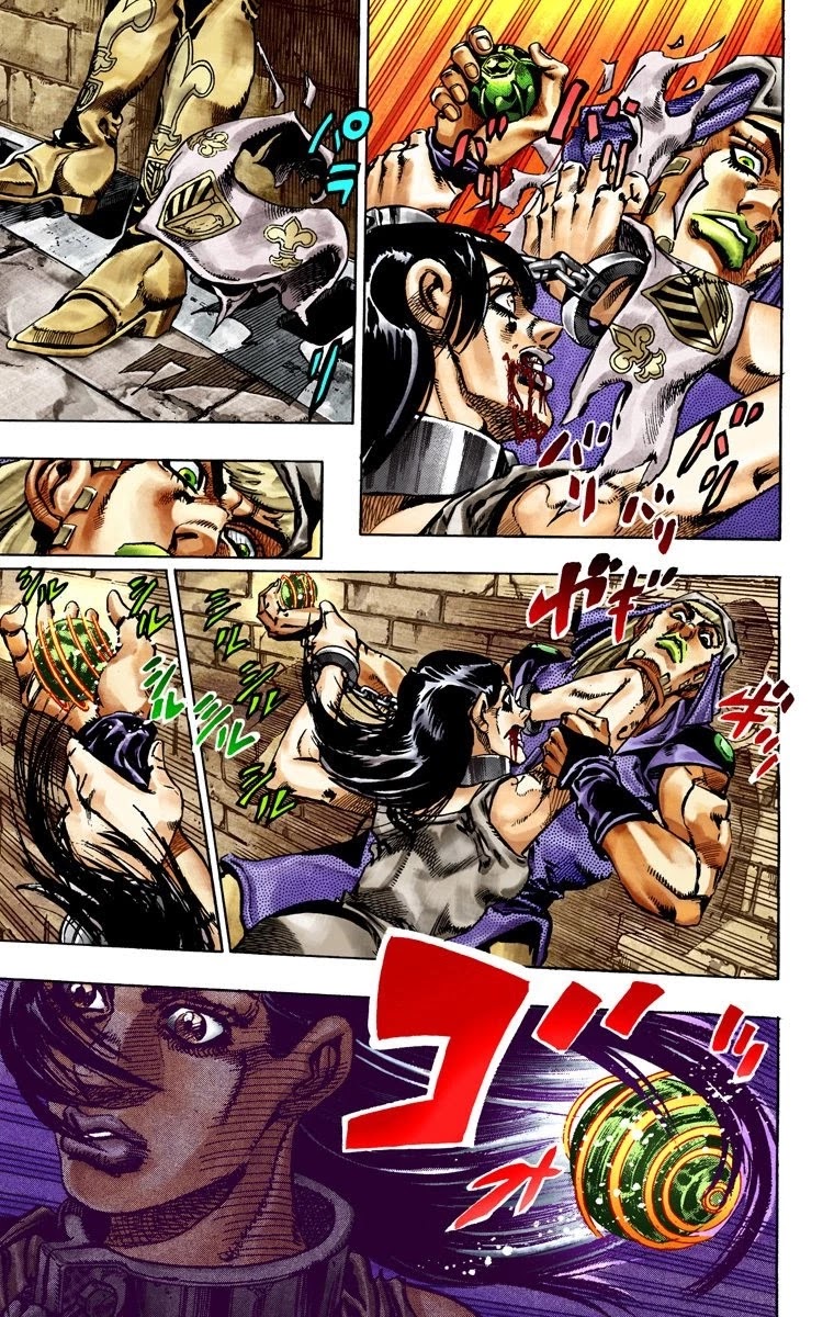 JoJo's Bizarre Adventure Part 7 - Steel Ball Run (Official Colored) chapter 24 page 10