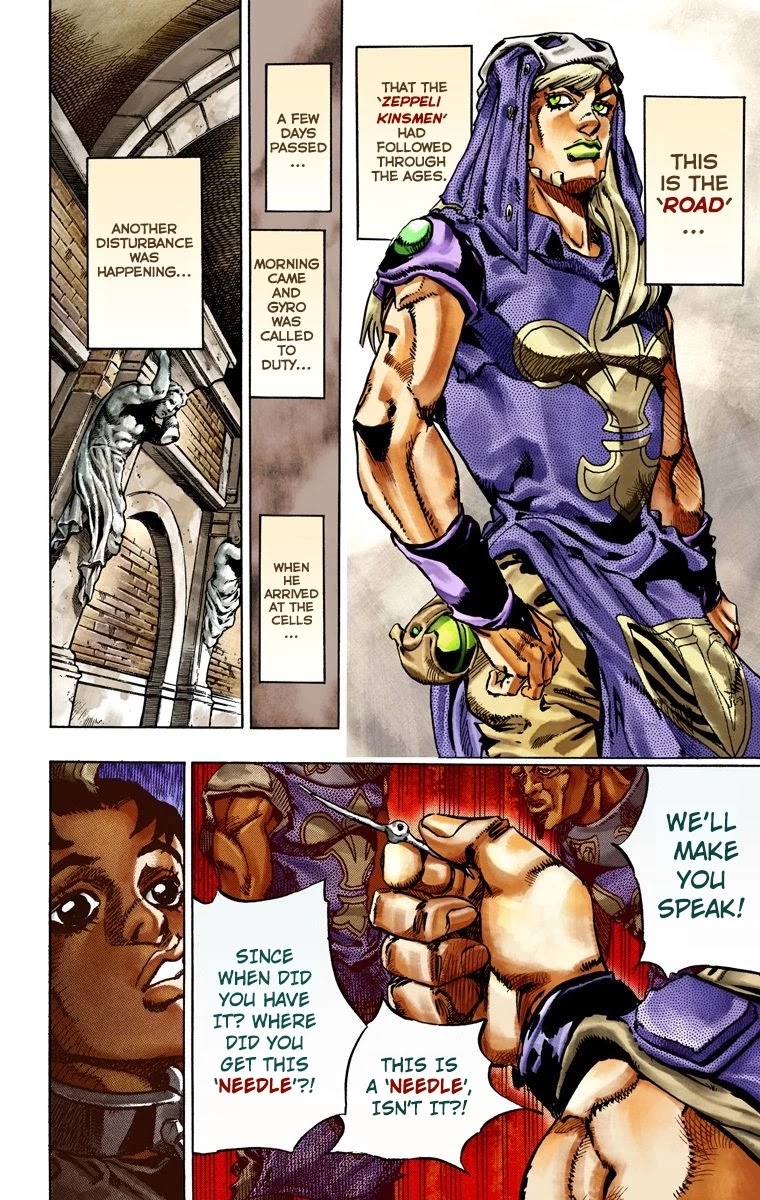 JoJo's Bizarre Adventure Part 7 - Steel Ball Run (Official Colored) chapter 24 page 13