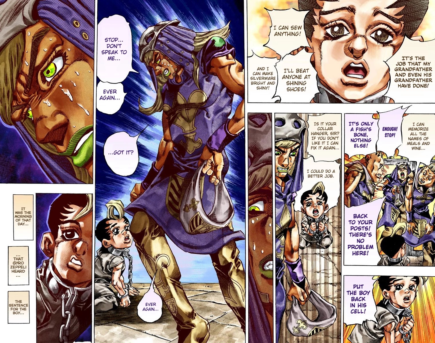 JoJo's Bizarre Adventure Part 7 - Steel Ball Run (Official Colored) chapter 24 page 17
