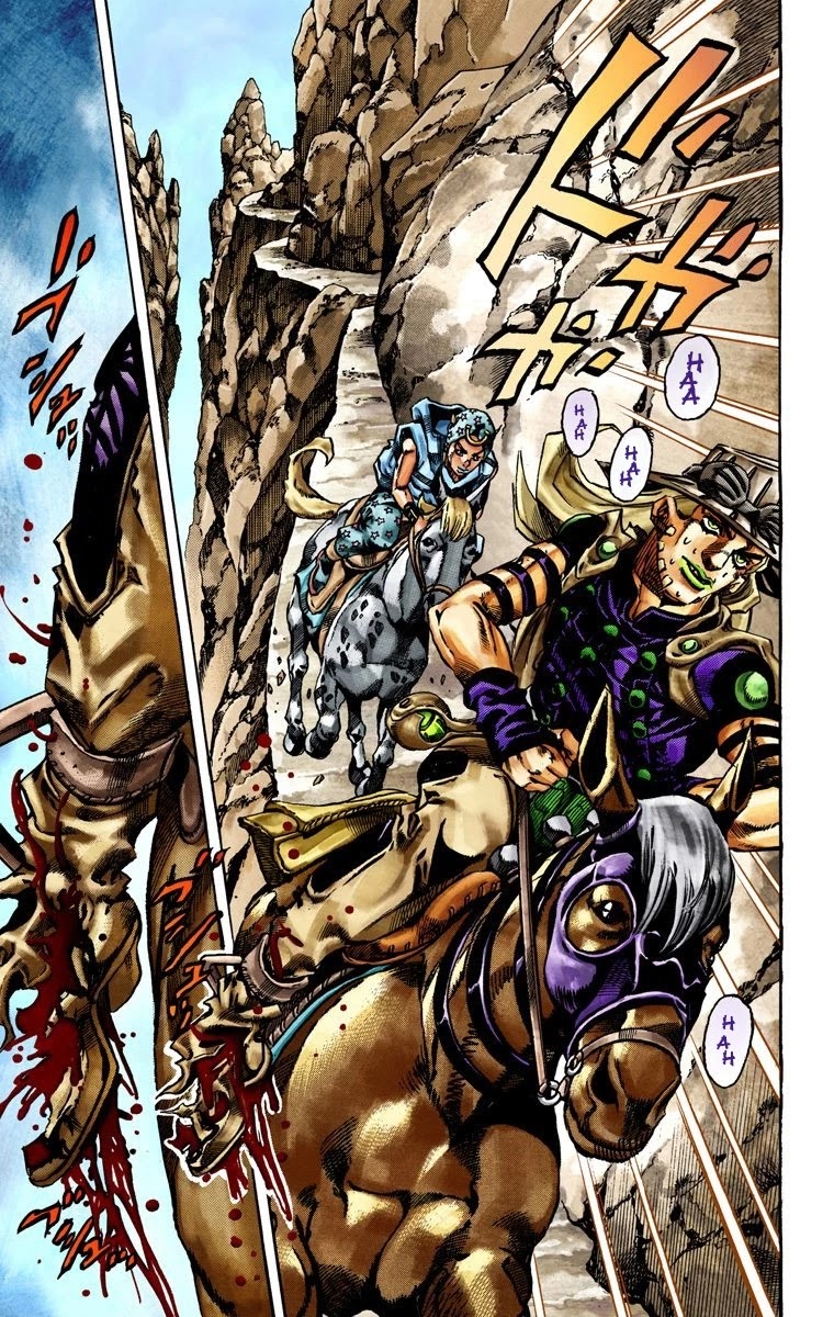 JoJo's Bizarre Adventure Part 7 - Steel Ball Run (Official Colored) chapter 24 page 5