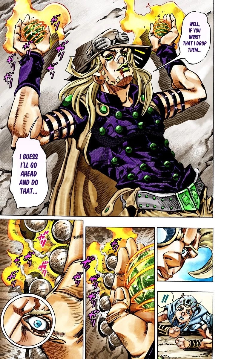 JoJo's Bizarre Adventure Part 7 - Steel Ball Run (Official Colored) chapter 25 page 15