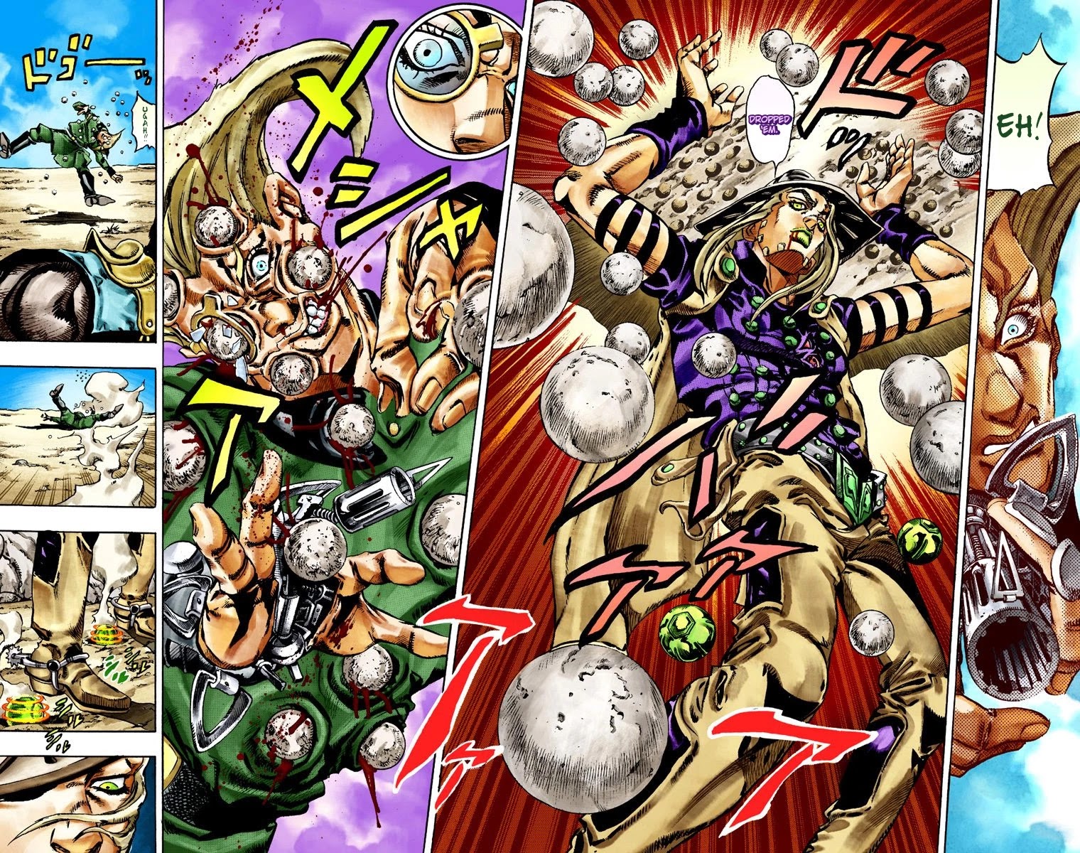 JoJo's Bizarre Adventure Part 7 - Steel Ball Run (Official Colored) chapter 25 page 16
