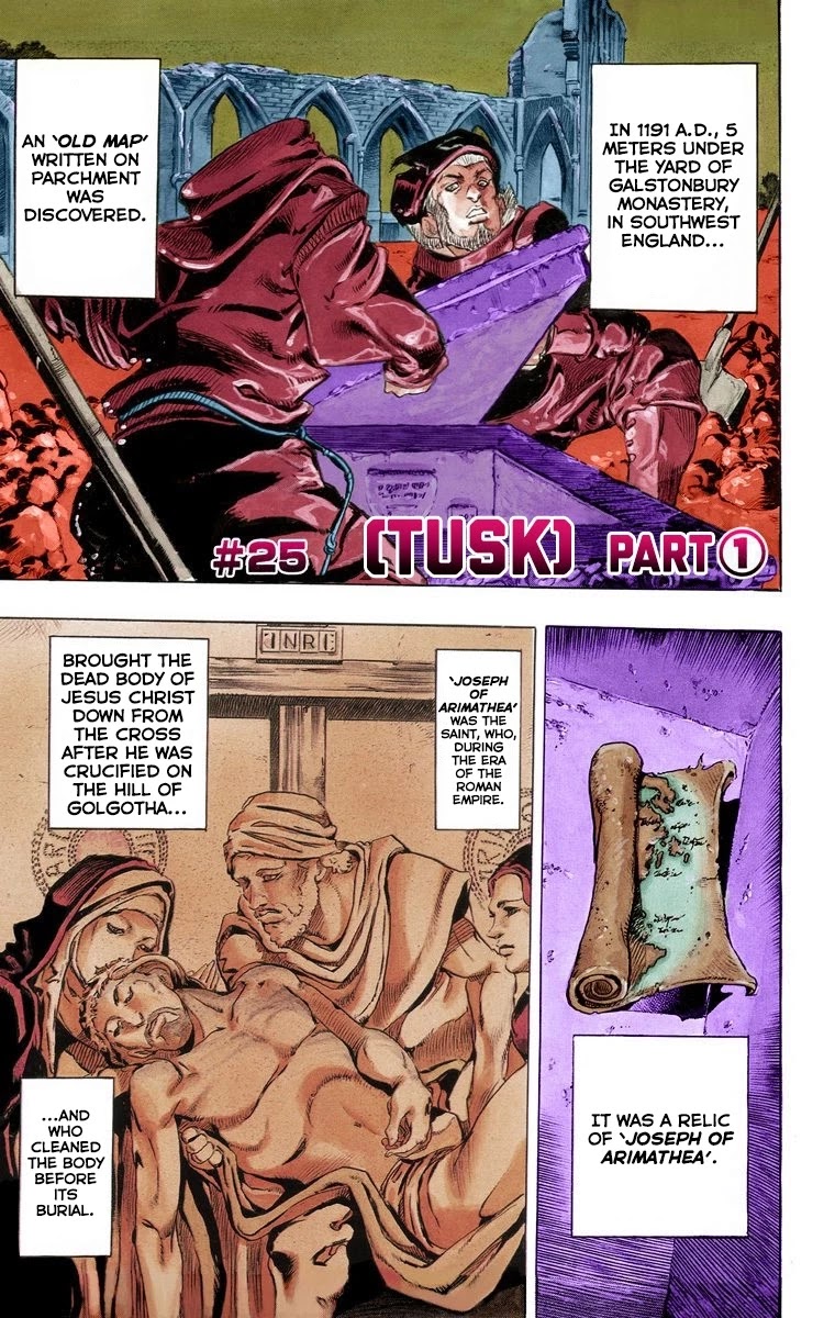JoJo's Bizarre Adventure Part 7 - Steel Ball Run (Official Colored) chapter 25 page 2