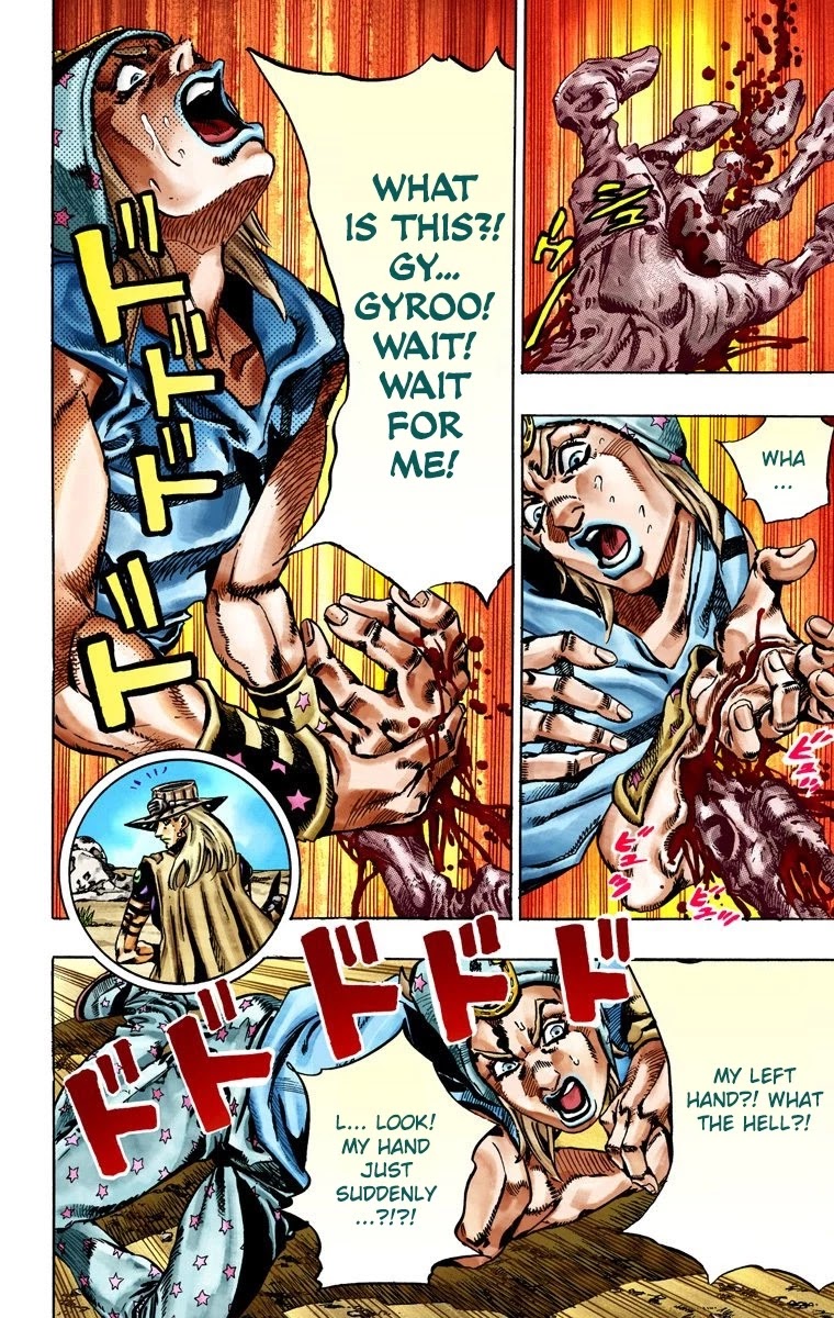 JoJo's Bizarre Adventure Part 7 - Steel Ball Run (Official Colored) chapter 25 page 21